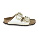 Birkenstock Arizona Big Buckle white pearl