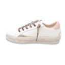 Crime london sk8 deluxe white nude