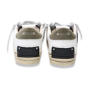 Crime London sk8 deluxe white green