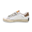 Crime london distressed brown orange