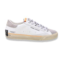 Crime london distressed lo white grey