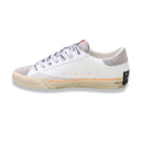 Crime london distressed lo white grey