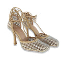 Exe' pony beige gold