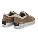 Crime london distressed brown