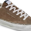 Crime london distressed brown