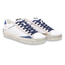 Crime london distressed lo white blu