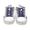 Crime london distressed lo white blu