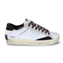 Crime london distressed white brown