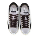 Crime london distressed white brown