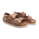 Birkenstock milano big buckle cognac