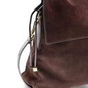 Coccinelle lidia suede bim brunette