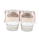 Crime london sk8 deluxe wedge beige