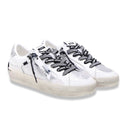 Crime london sk8 deluxe white silver