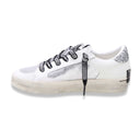 Crime london sk8 deluxe white silver