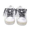 Crime london sk8 deluxe white silver