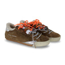 Crime london sneakerina brown