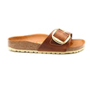 Birkenstock madrid big buckle cognac
