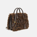 Rue madam paris alaska mini tote leopard