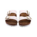 Birkenstock arizona patent white