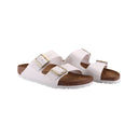 Birkenstock arizona patent white