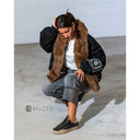 Crime london distressed black gold