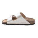 Birkenstock arizona graceful pearl white
