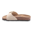 Birkenstock madrid big buckle ecru