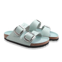 Birkenstock arizona big buckle surf green