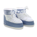 Moon boot icon low nylon elephant grey white