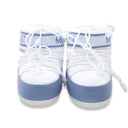 Moon boot icon low nylon elephant grey white