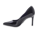 Steve Madden Secured Black Patent
