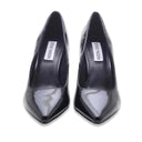 Steve madden secured black patent