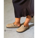 Birkenstock Boston Tabacco Brown