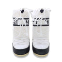 Icona Moon Boot in nylon nero e bianco