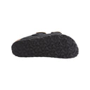 Birkenstock arizona big buckle black gold