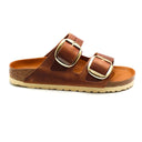 Birkenstock arizona big buckle cognac