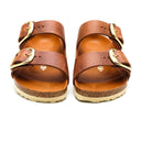 Birkenstock arizona big buckle Cognac