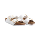Birkenstock arizona big buckle patent white
