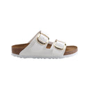 Birkenstock arizona big buckle patent white