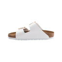 Birkenstock arizona big buckle patent white