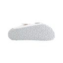 Birkenstock arizona big buckle patent white
