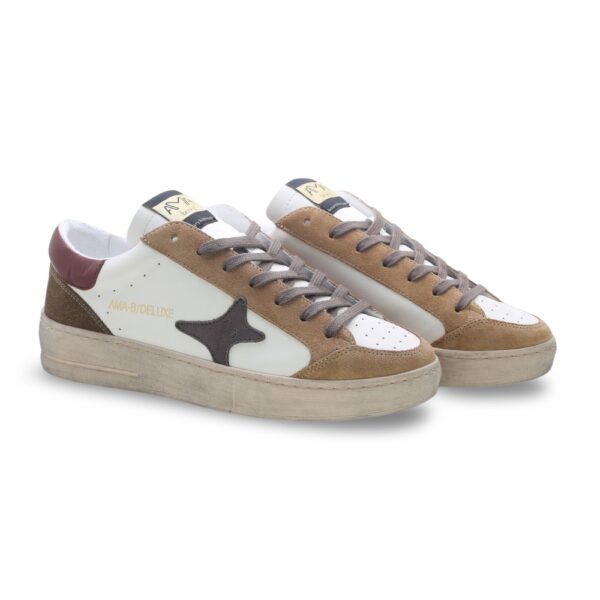 Ama Brand Slam White Brown